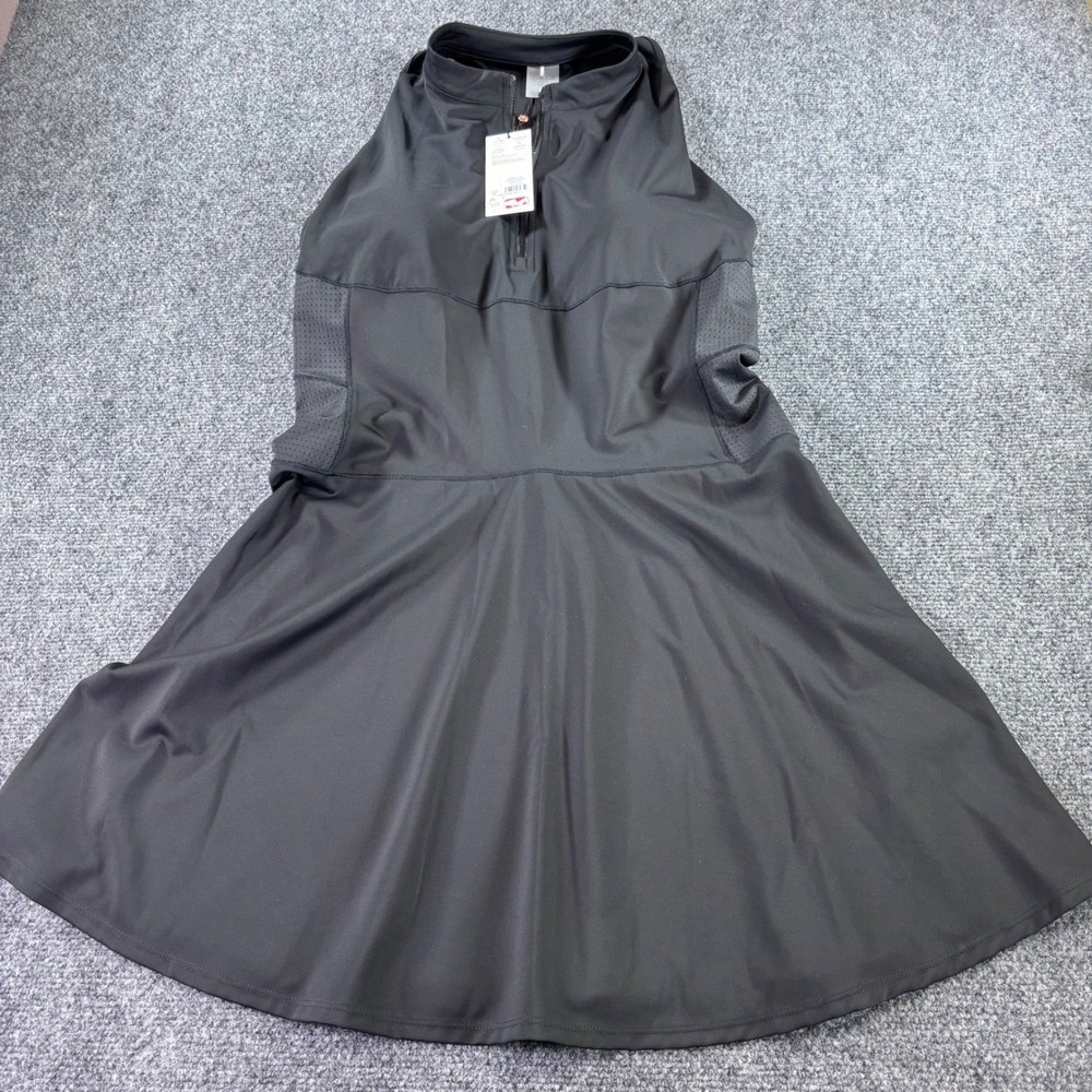 Calia PowerMove Court Dress Womens XXL Black Quarter Zip Athletic New With Tags